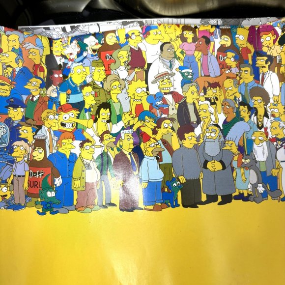 The Simpsons Trivia Game Metal Tin Box - Picture 6 of 12